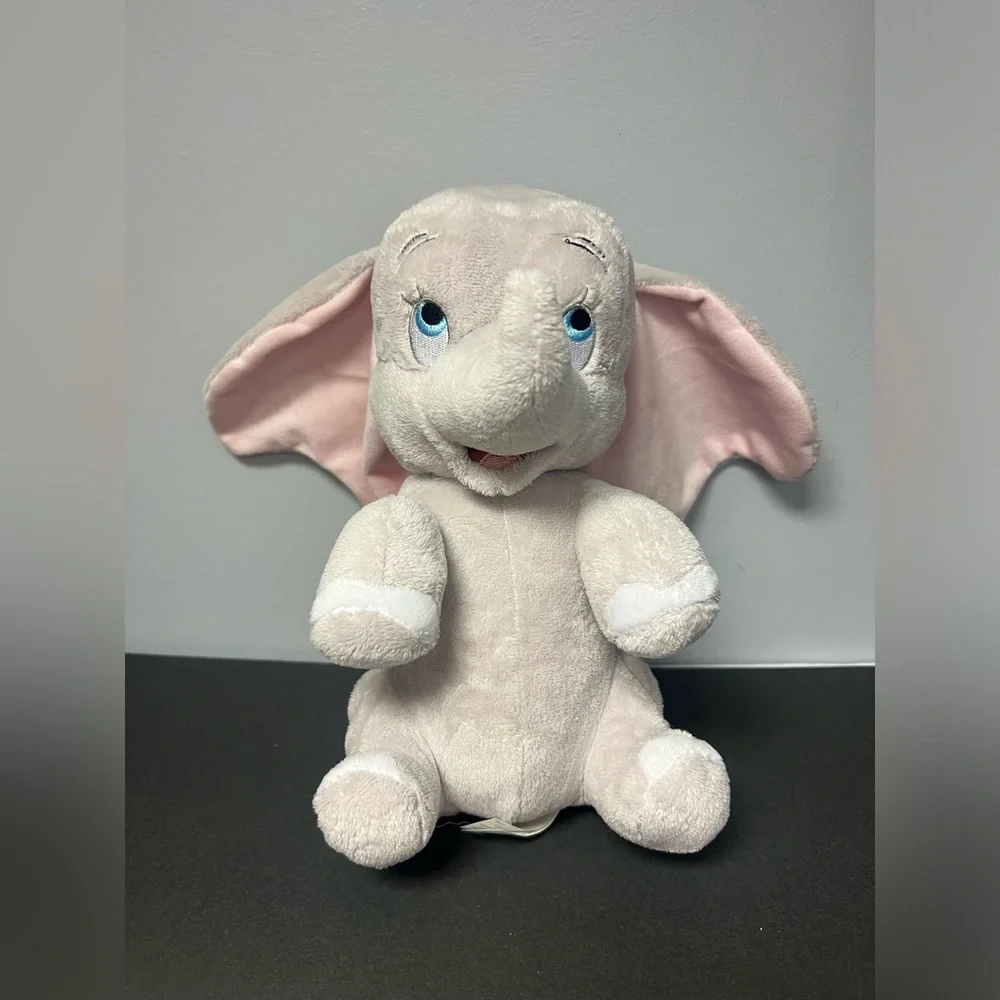 Disney- Parks, Disney Babies, Stuffed Animal- Dumbo the Elephant, Pre-Owned